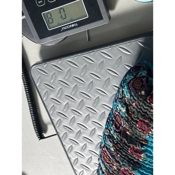 UBU Vintage 90s Textured Cardigan Women XL Crinkle Floral Retro Bohemian Texture - Picture 8 of 8